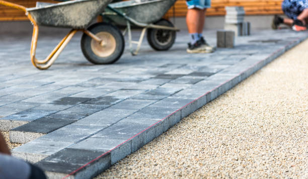 Permeable Paver Driveway in Decordova, TX